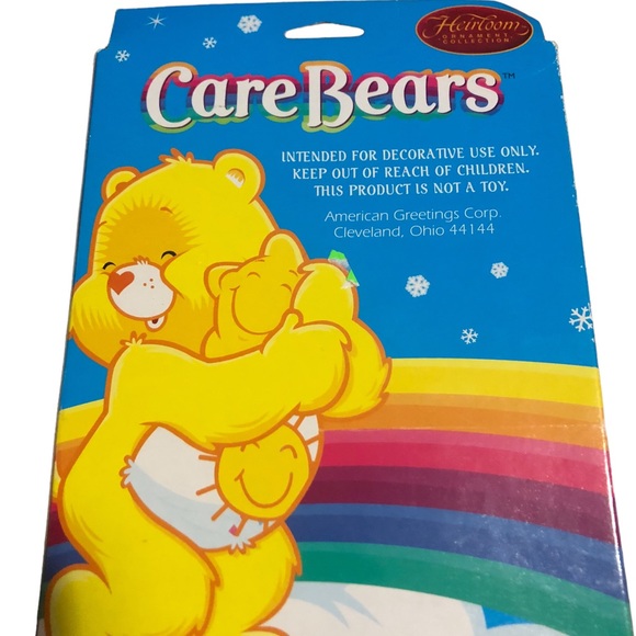 Care Bears Christmas Holiday Set Snow Bear Cheer Funshine  Heirloom Collection - Picture 5 of 5